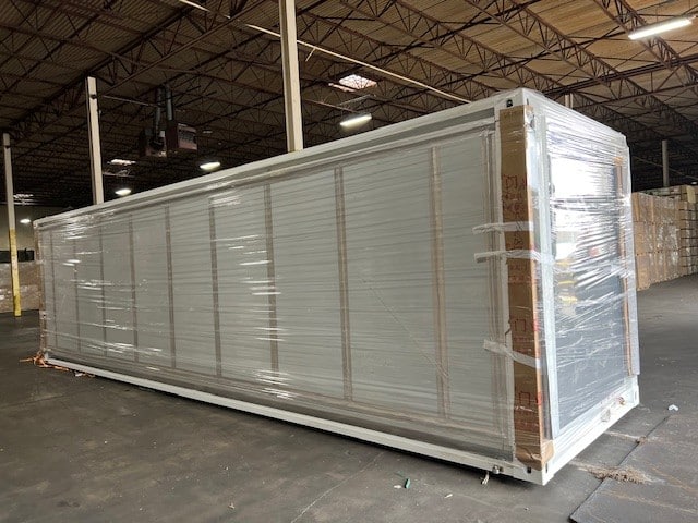 recent jobs Professional Packing and Crating on custom skid